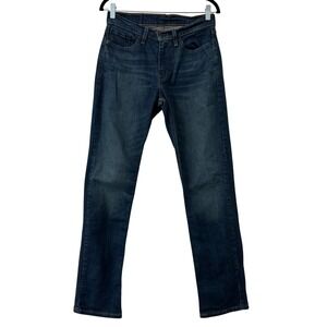 Levi 514 Mens Straight Fit Jeans Size 29x32 Dark Wash‎ Casual Everyday Wear